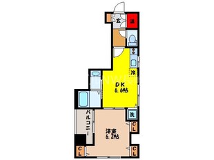 クオーレ賑町の物件間取画像